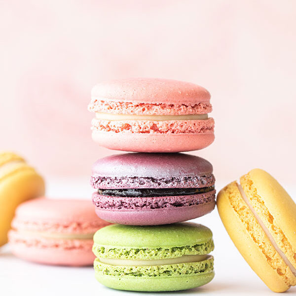 Vibrant Rainbow Donut Delights